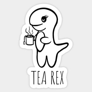 TeaRex Sticker